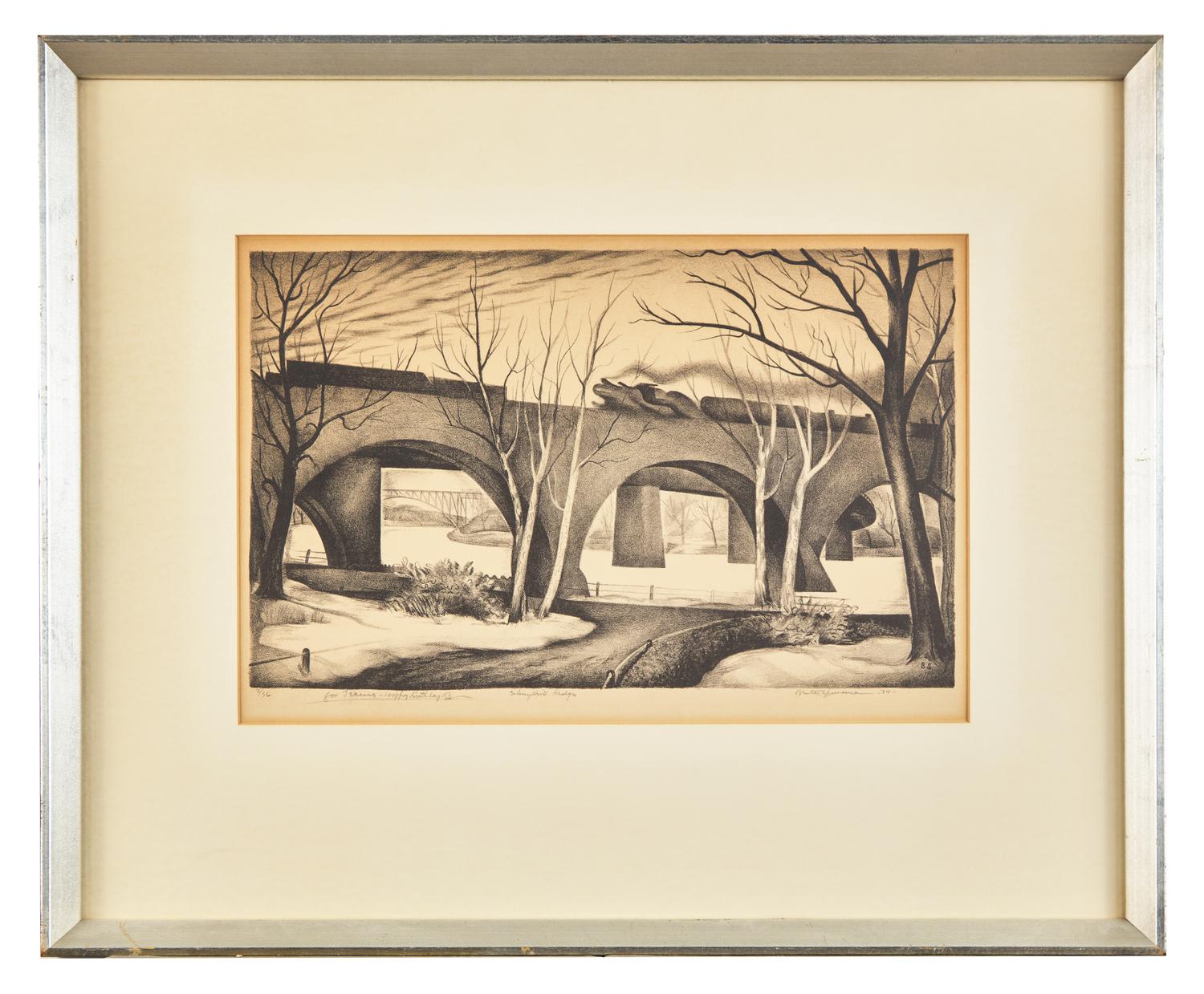 Middle Germantown ; together with Schuylkill Bridges , 1934