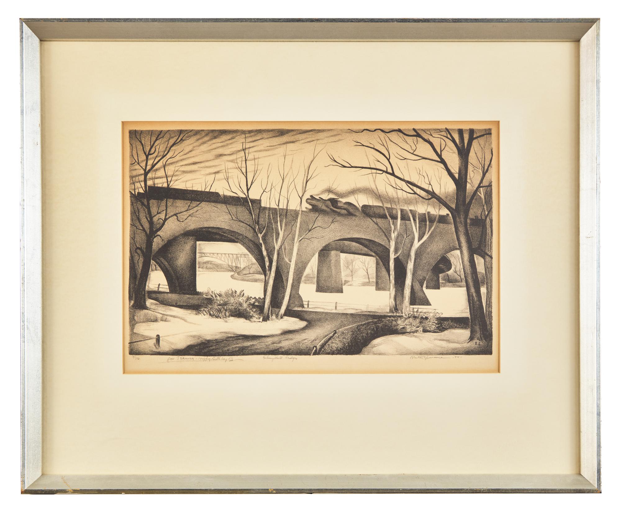 Middle Germantown ; together with Schuylkill Bridges , 1934