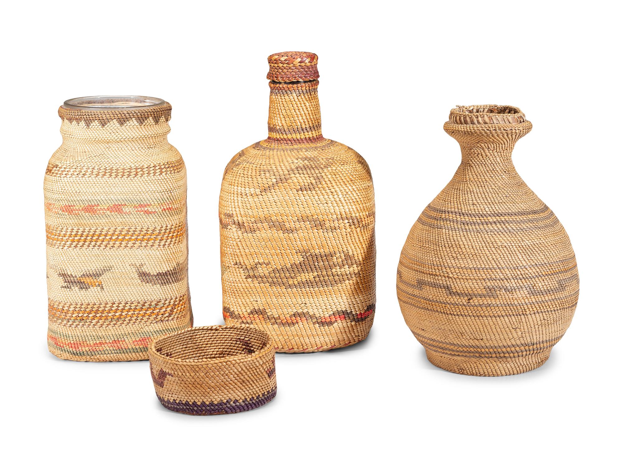 Nuu-chah-nulth Basketry Bottles