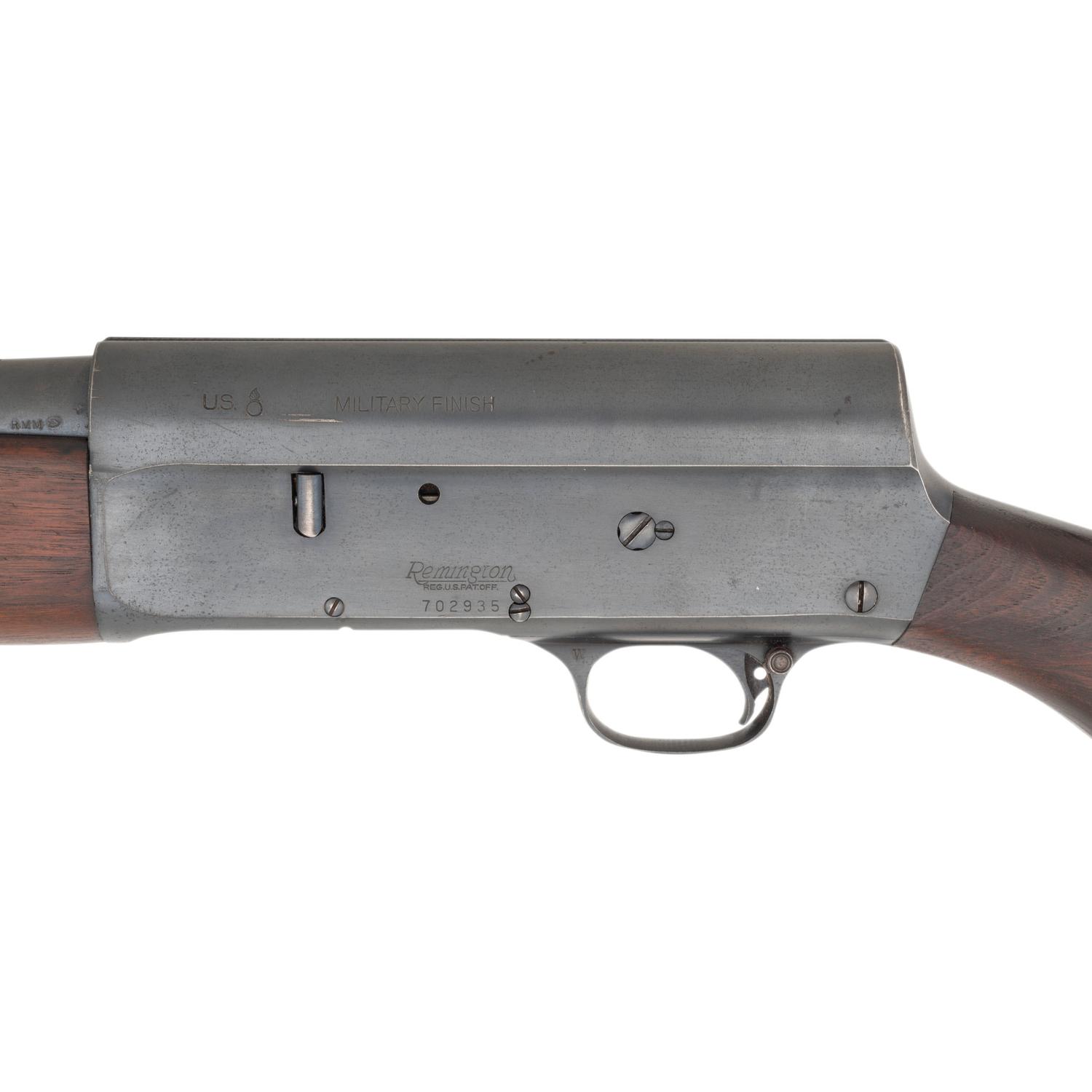** Remington Model 11 with Military Markings and 26 Inch Barrel