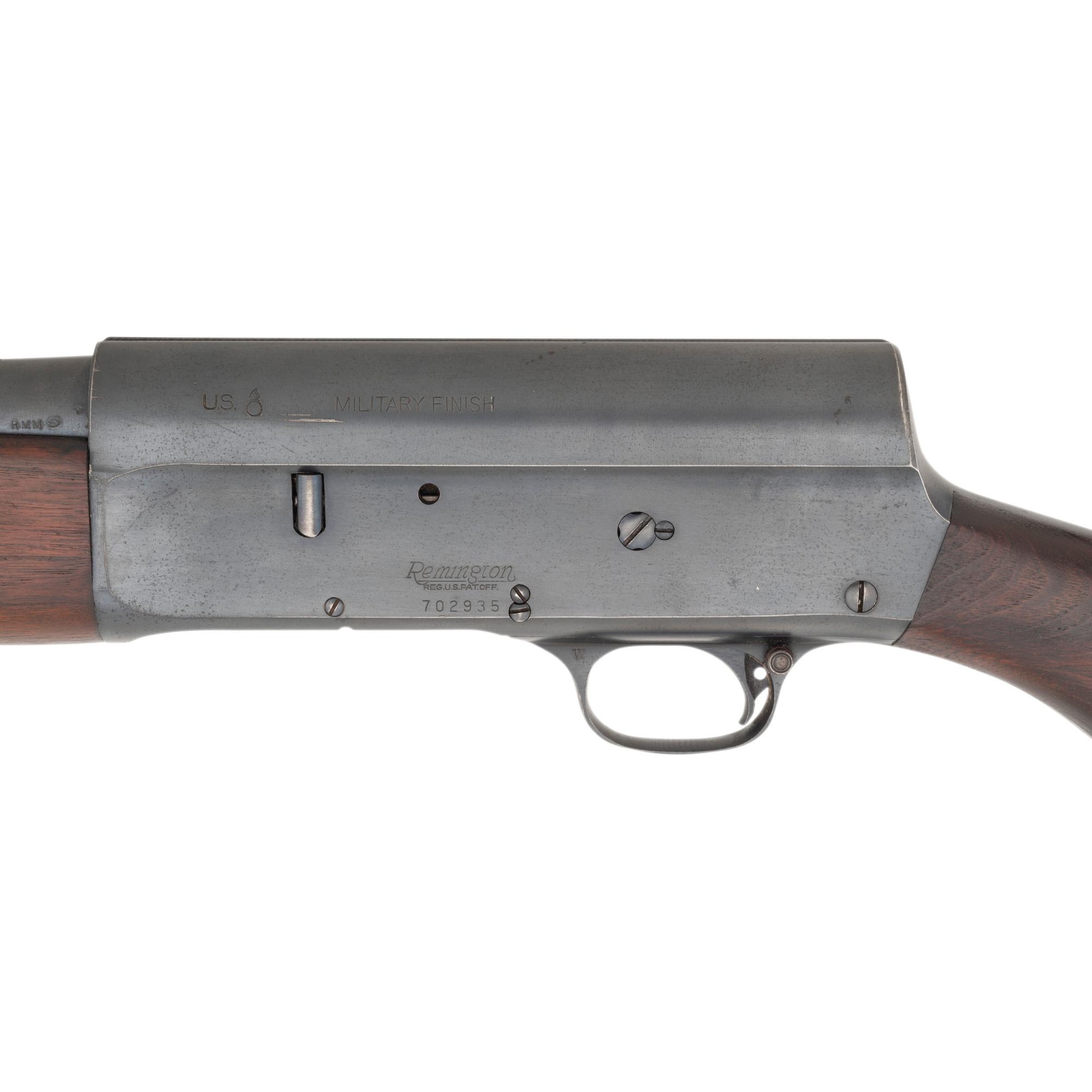 ** Remington Model 11 with Military Markings and 26 Inch Barrel