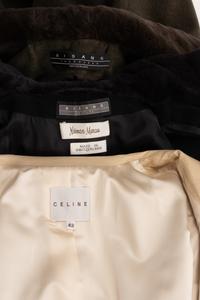 Three Designer Coats: One Celine, Two Bisang
