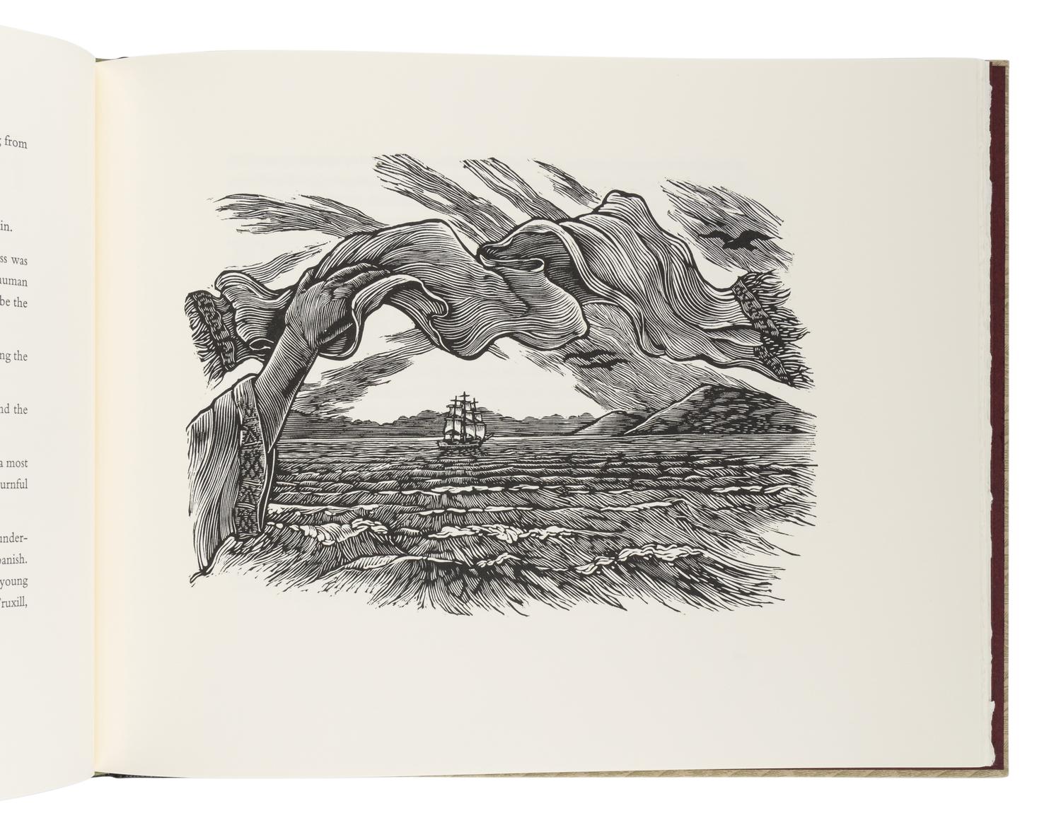 [NAWAKUM PRESS]. MELVILLE, Herbert (1819-1891). Norfolk Isle & the Chola Widow . Rik OLSON (b. 1944), illustrator. Santa Rosa, CA: Nawakum Press, 2011.