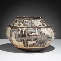 Zuni Polychrome Pottery Olla