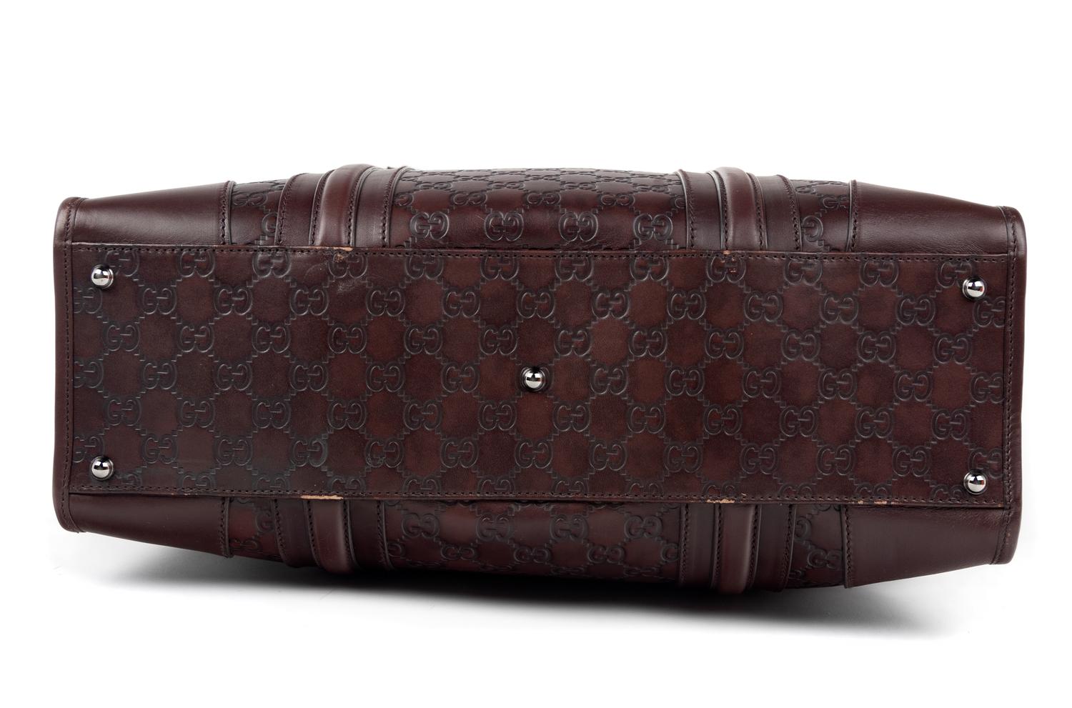 Gucci Guccissima Leather Large Travel Tote