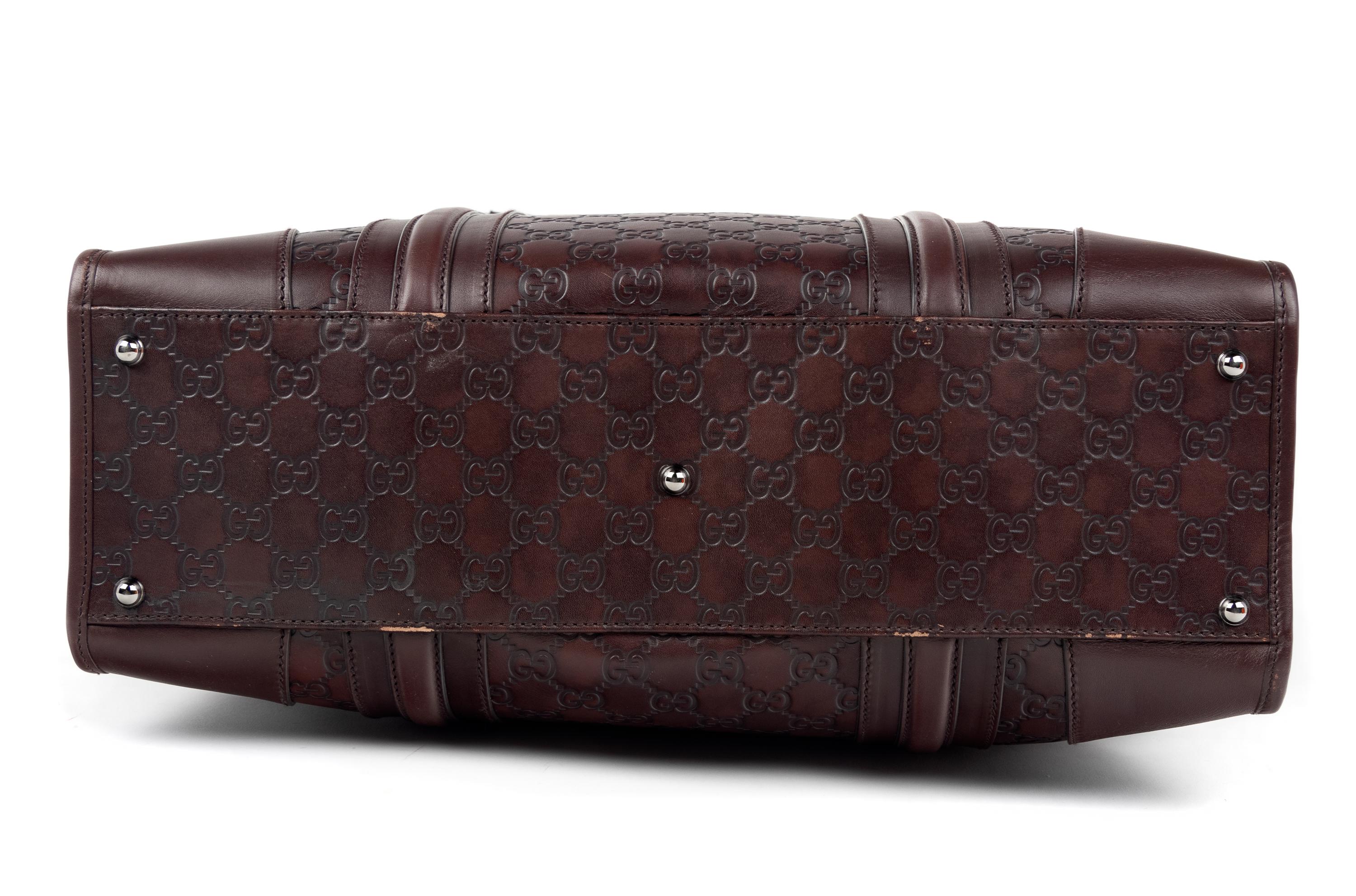 Gucci Guccissima Leather Large Travel Tote