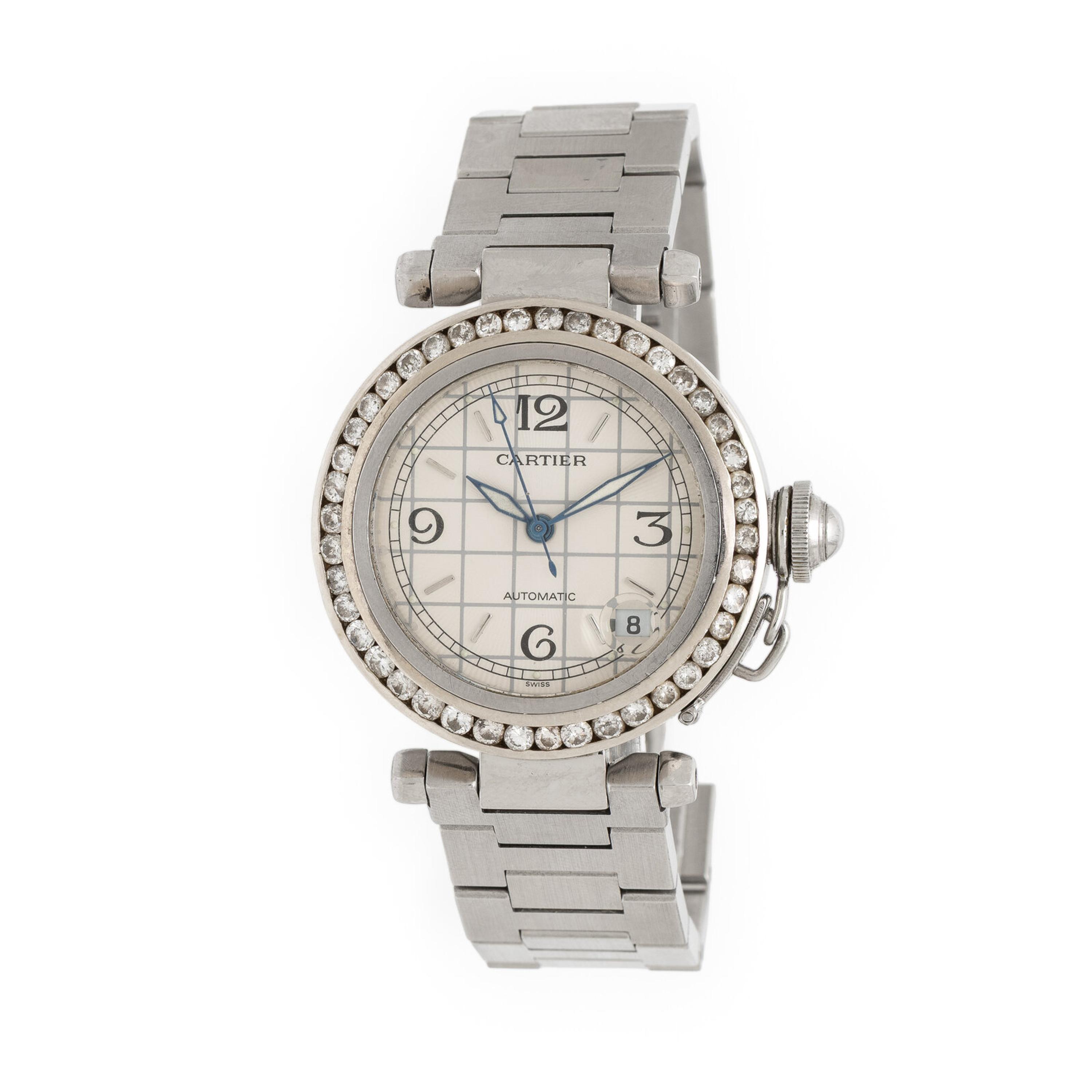 Cartier, Ref. 2324, Stainless Steel 'Pasha' Watch