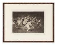 If Marina Will Dance, She Has to Take the Consequences (plate 12 from Los Proverbios)