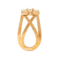HERMÈS, YELLOW GOLD MONEY CLIP
