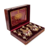 A French Silver Gilt and Crystal Decanter Set — 19TH CENTURY