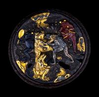 Five Japanese Carved Wood Netsuke