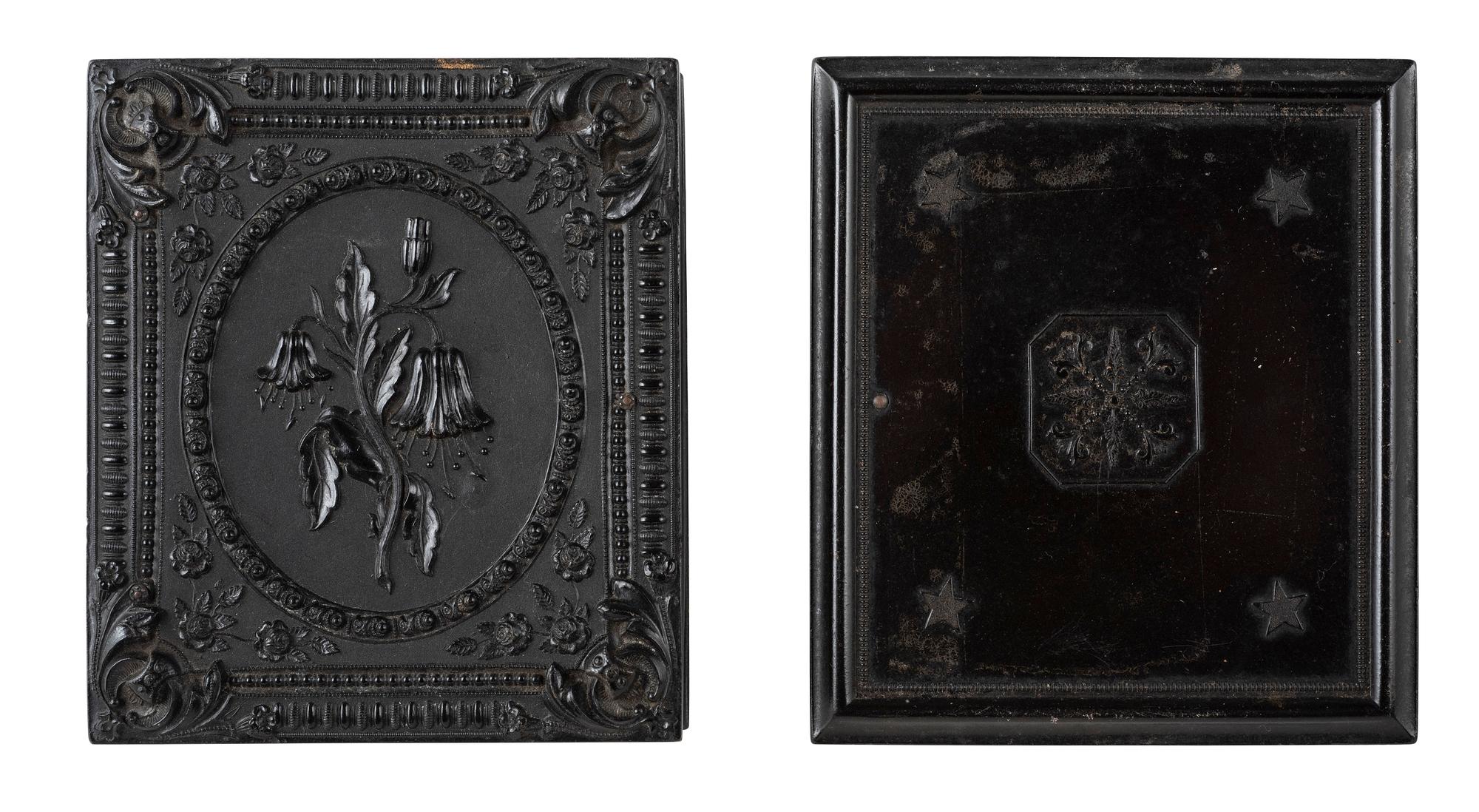[EARLY PHOTOGRAPHY]. 22 quarter and sixth plate daguerreotype portraits of pairs and trios.