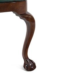 A George II Style Mahogany Corner Chair