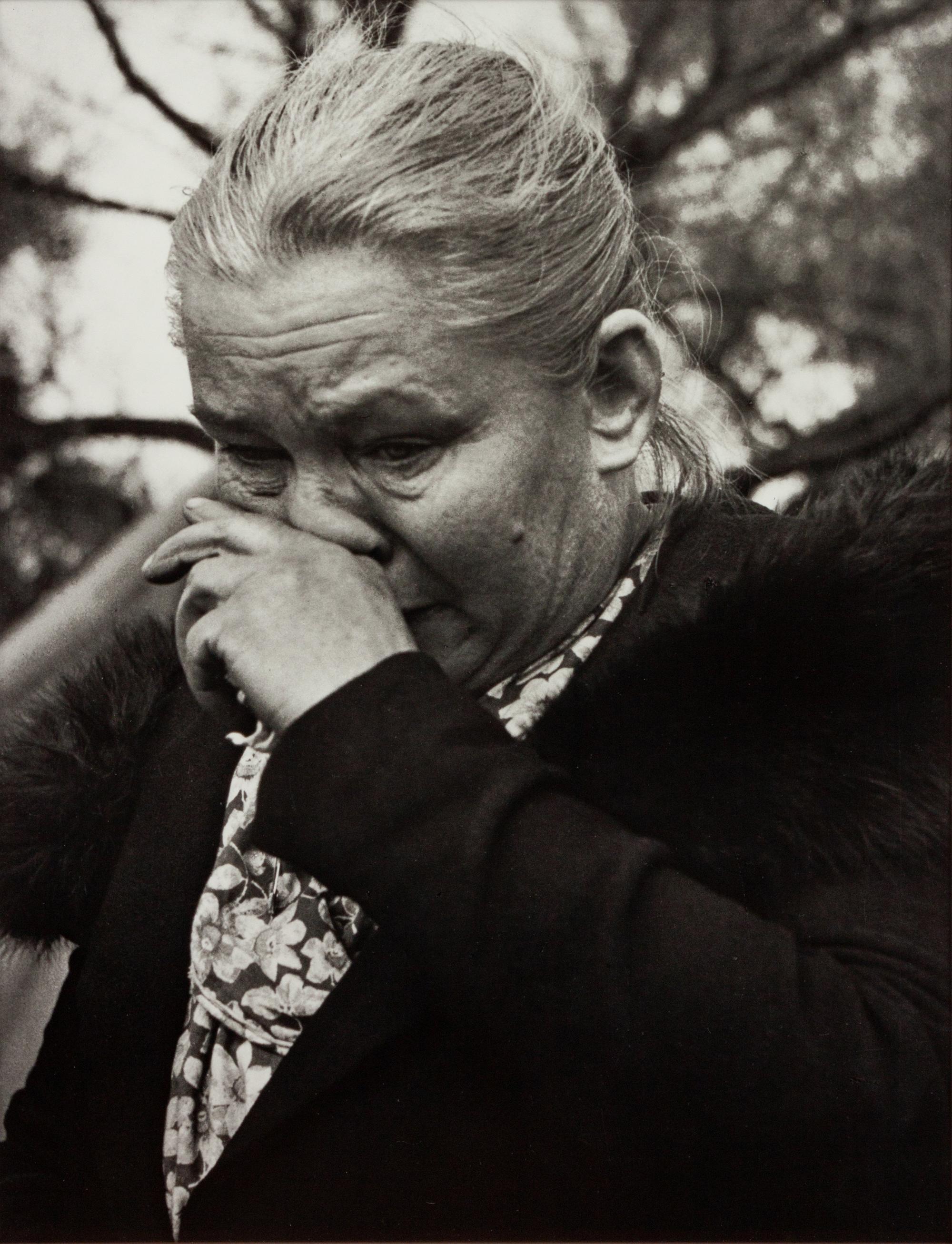 A group of five photographs ( Streets of San Francisco - Winos Arguing , 1936 (printed 1990); Ma Joad #4, Crying , 1938 (printed 1990); Winfield with Rabbit , 1938 (printed 1990); Migrant Writing Home , 1938 (printed 1990); Joad Family Applying for Relief Aid , 1938 (printed later)