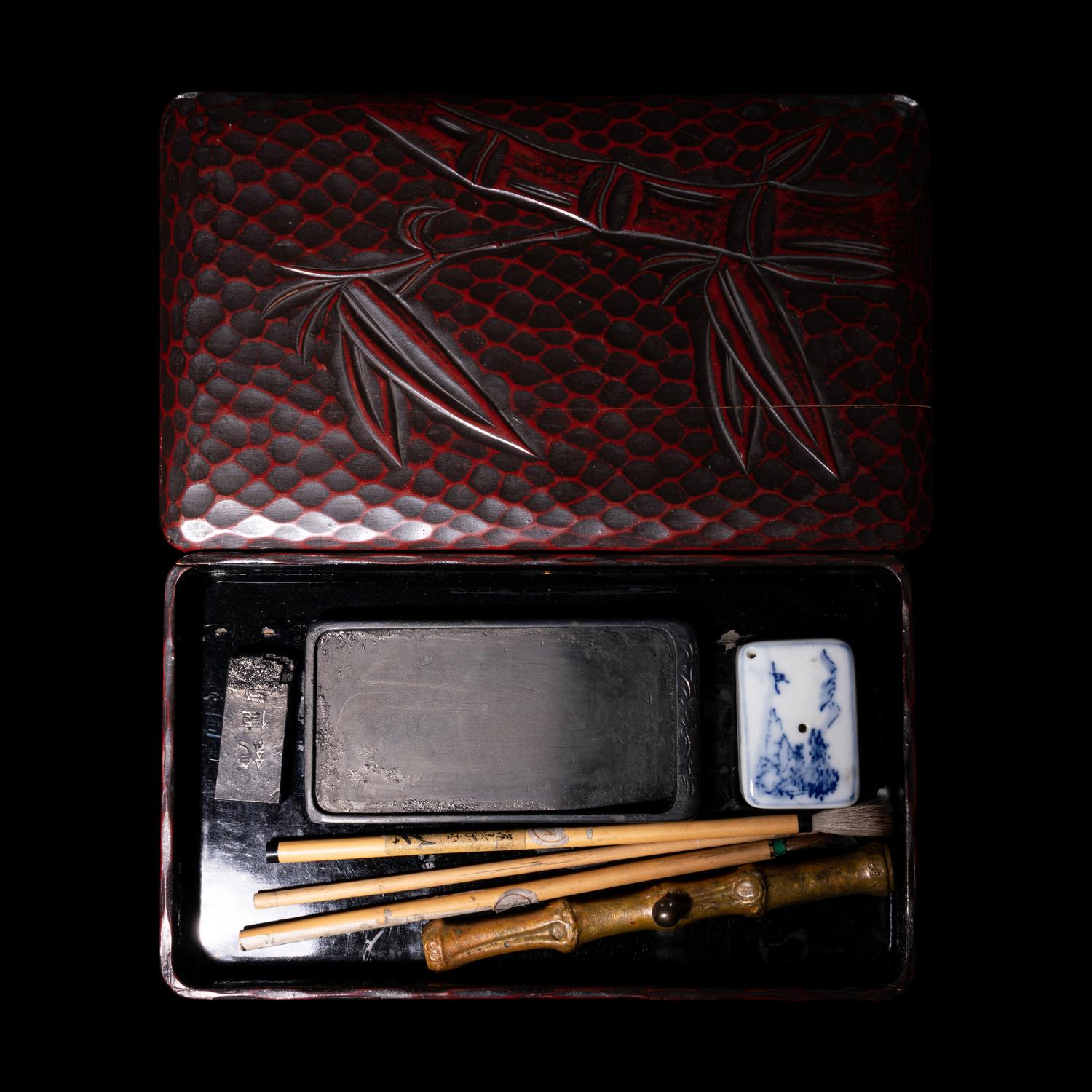 Three Chinese Scholar's Objects