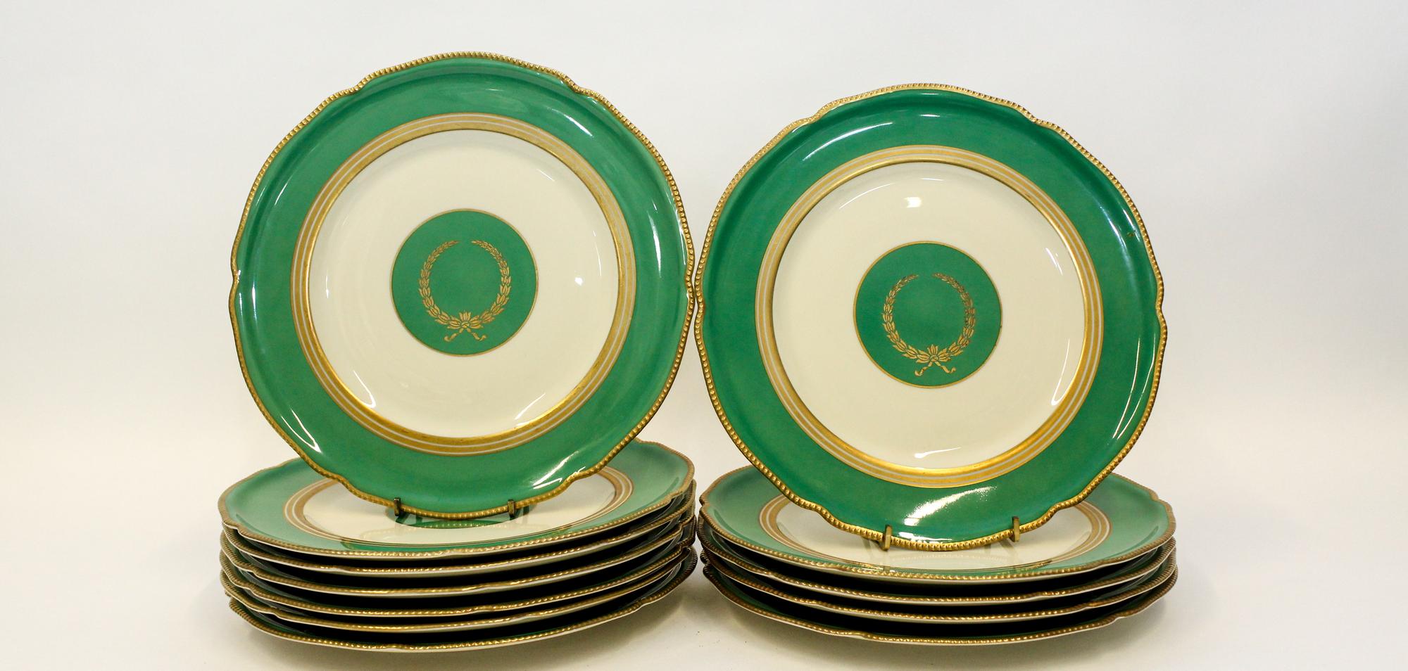 A Set of Twelve Rosenthal Plates Diameter 11 inches. — 20TH CENTURY