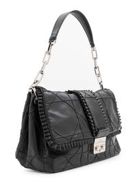 A Christian Dior Black Leather Handbag