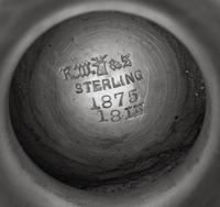 A Large American Silver Vase