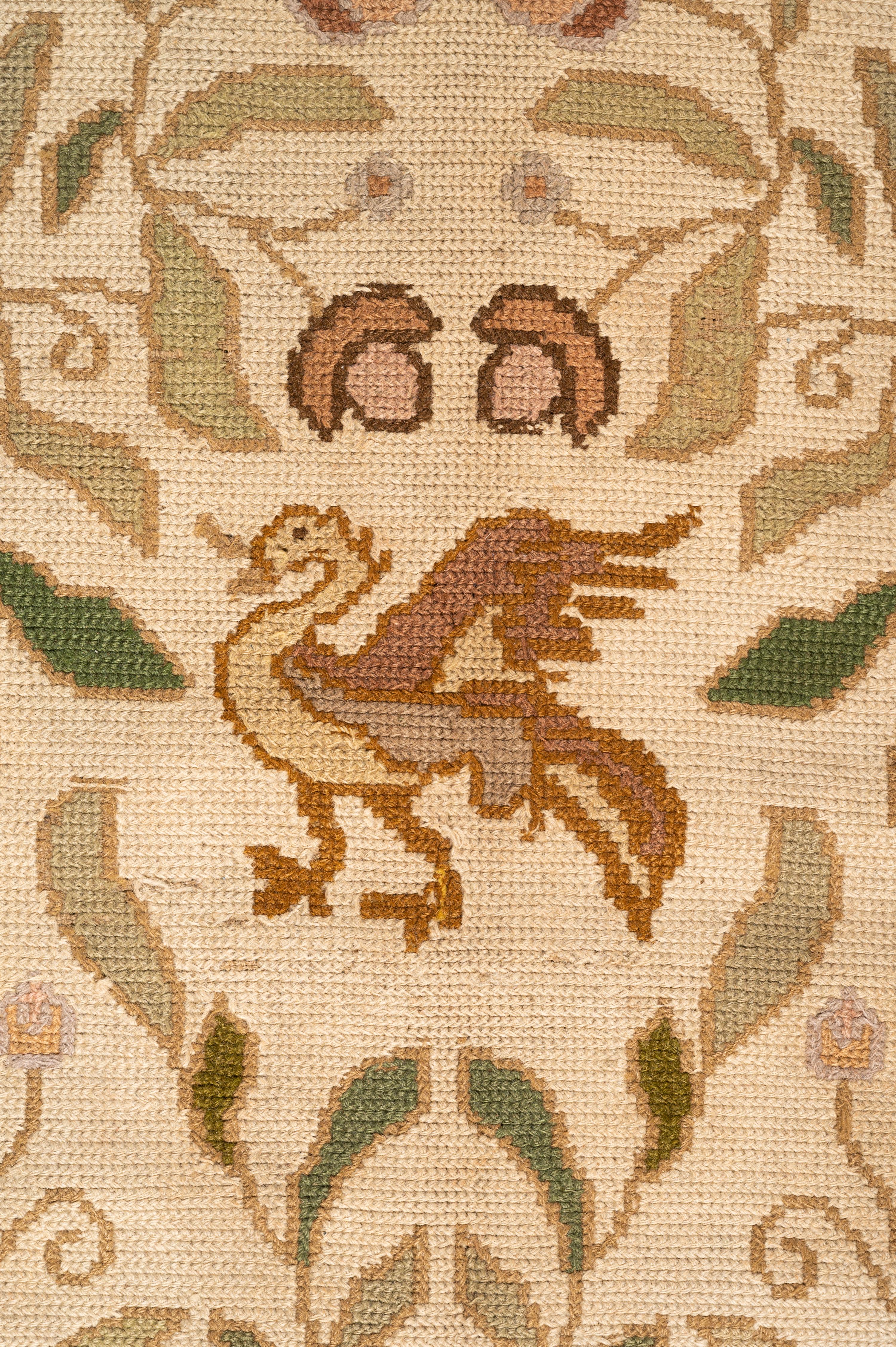 A Portuguese Needlepoint Rug