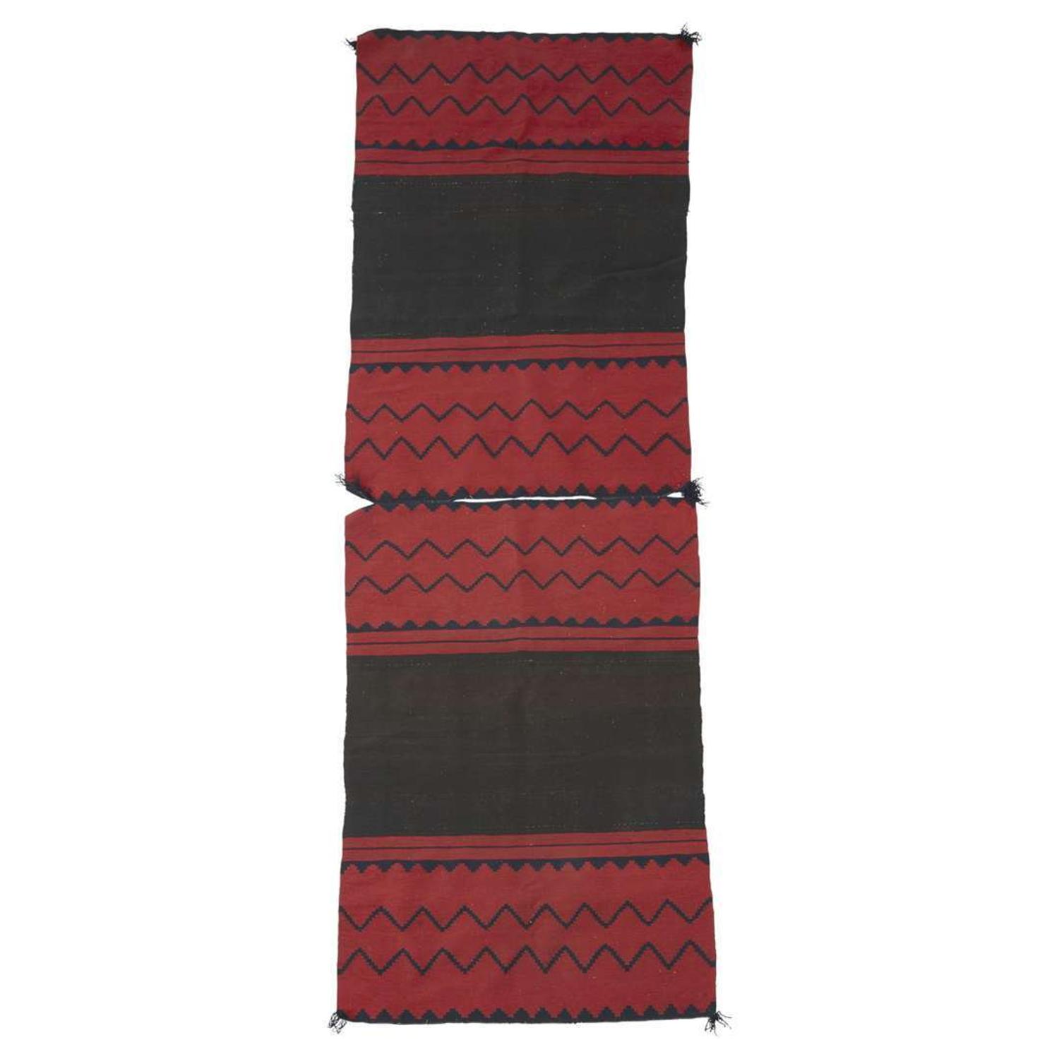 Navajo wool dress and half dress Southwest, late 19th/20th century