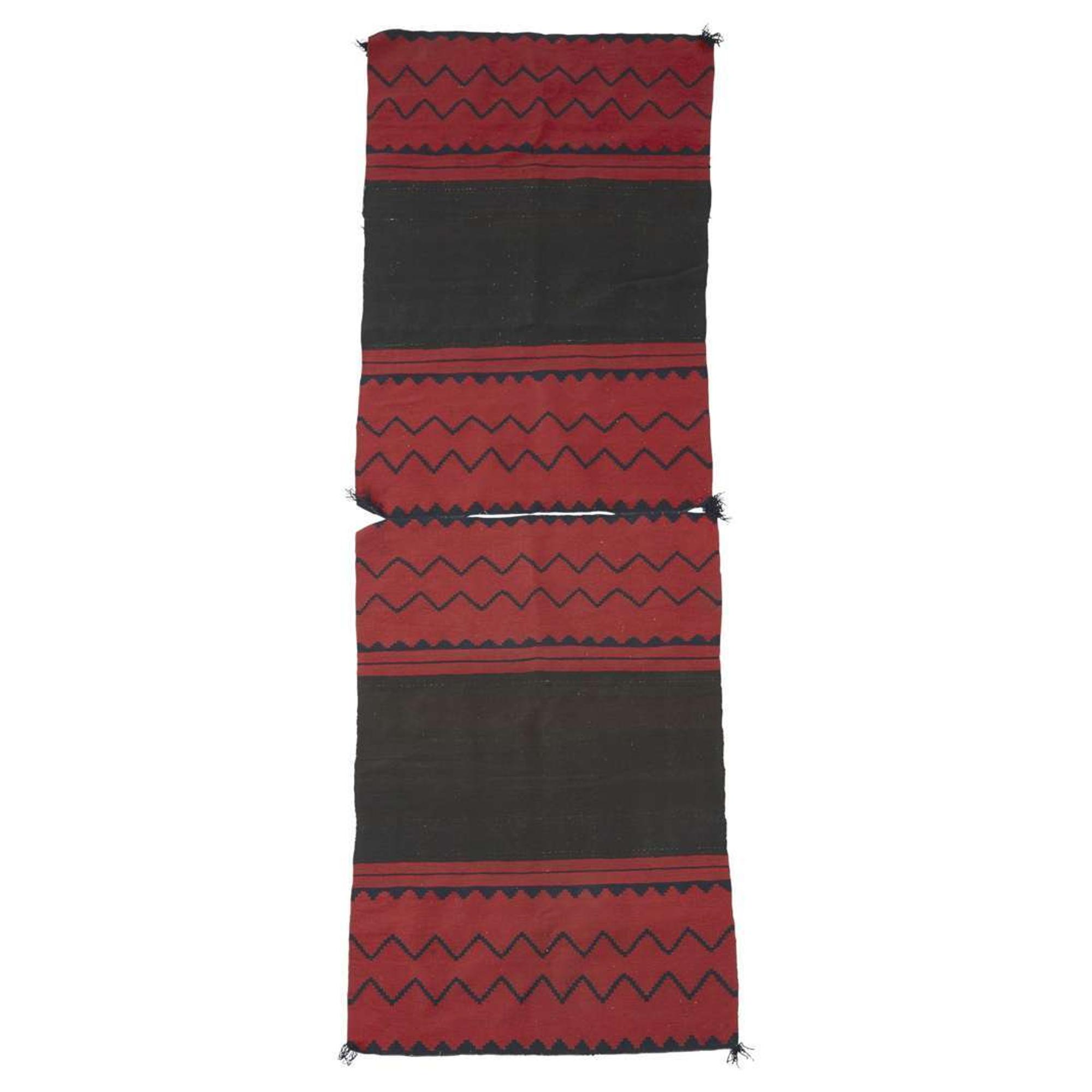 Navajo wool dress and half dress Southwest, late 19th/20th century