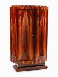 An Art Deco Style Rosewood Cabinet