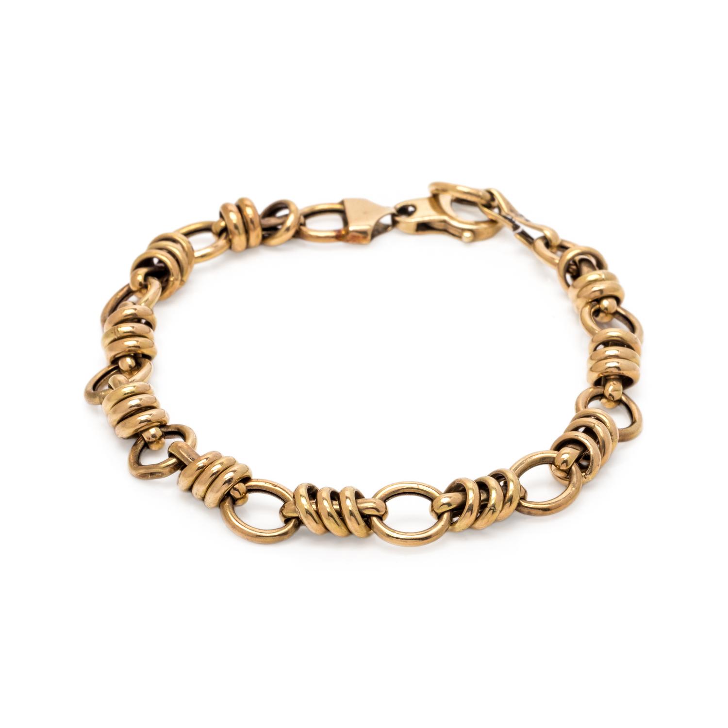 YELLOW GOLD BRACELET