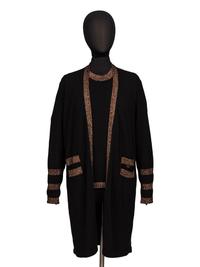 Chanel, Cashmere Cardigan & T-Shirt Set