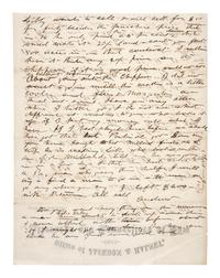 [CHICAGO]. Archive of letters and documents of Andrew B. JACKSON, founder of Rogers Park, IL, and his son Andrew JACKSON.