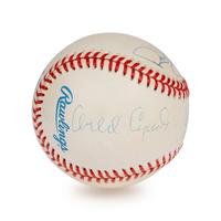 A Nolan Ryan, George Brett, Robin Yount and Orlando Cepeda 1999 Hall of Fame Signed Autograph Limited Edition Baseball (Beckett Authentication Services Letter)