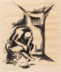 Dumile Feni, (South African, 1942-1991), Untitled, 1965