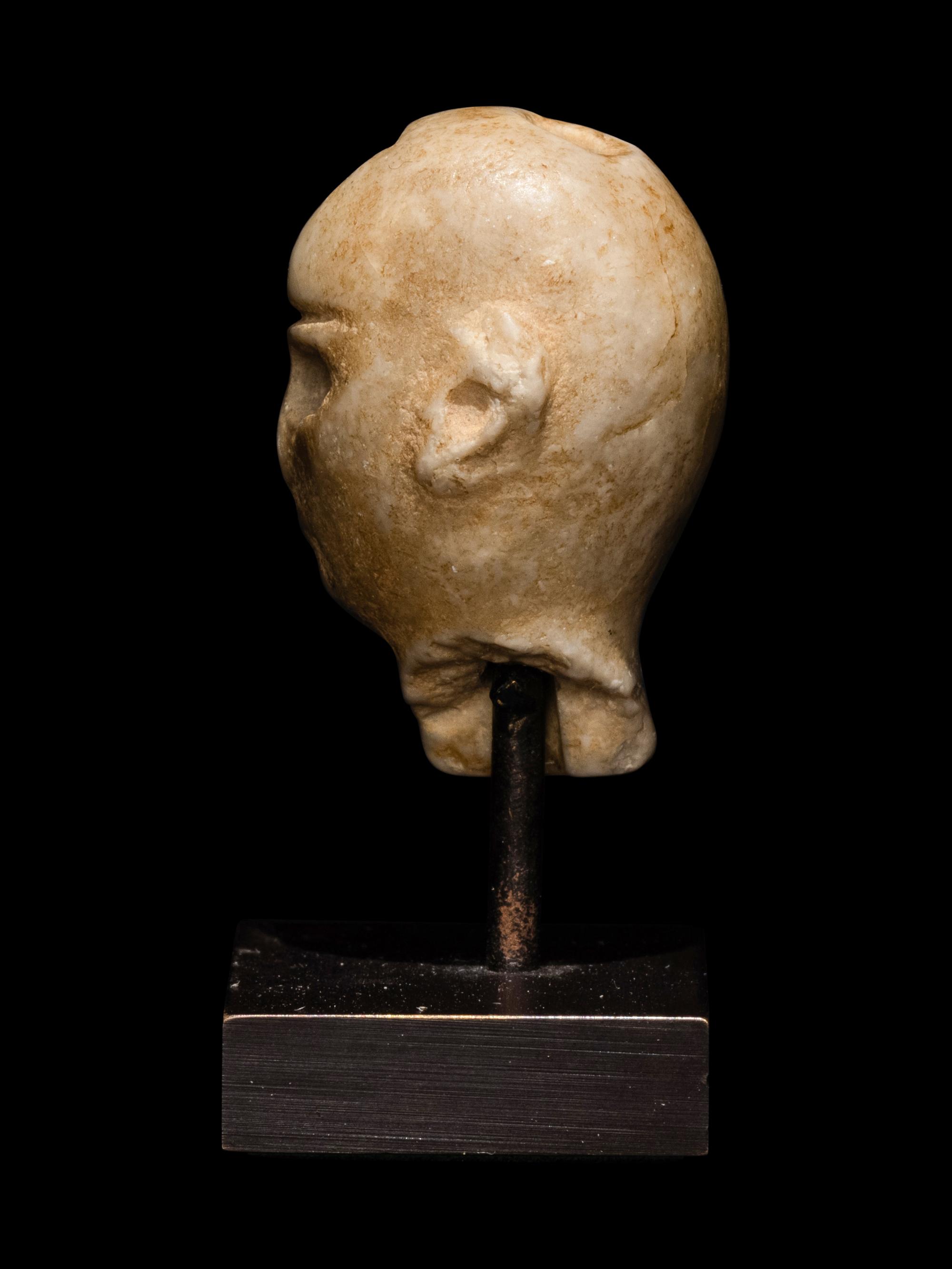 A Sumerian Stone Head