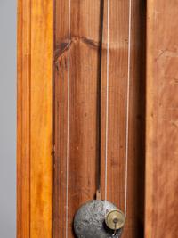 A Federal Cherrywood Tall Case Clock