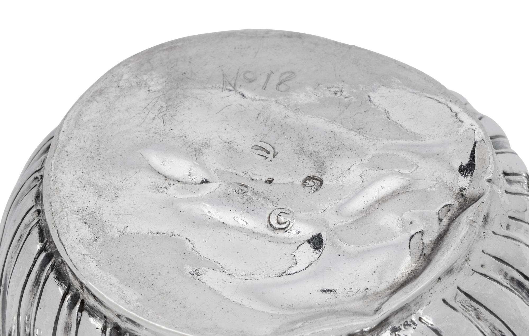A George I Britannia Silver Caudle Cup