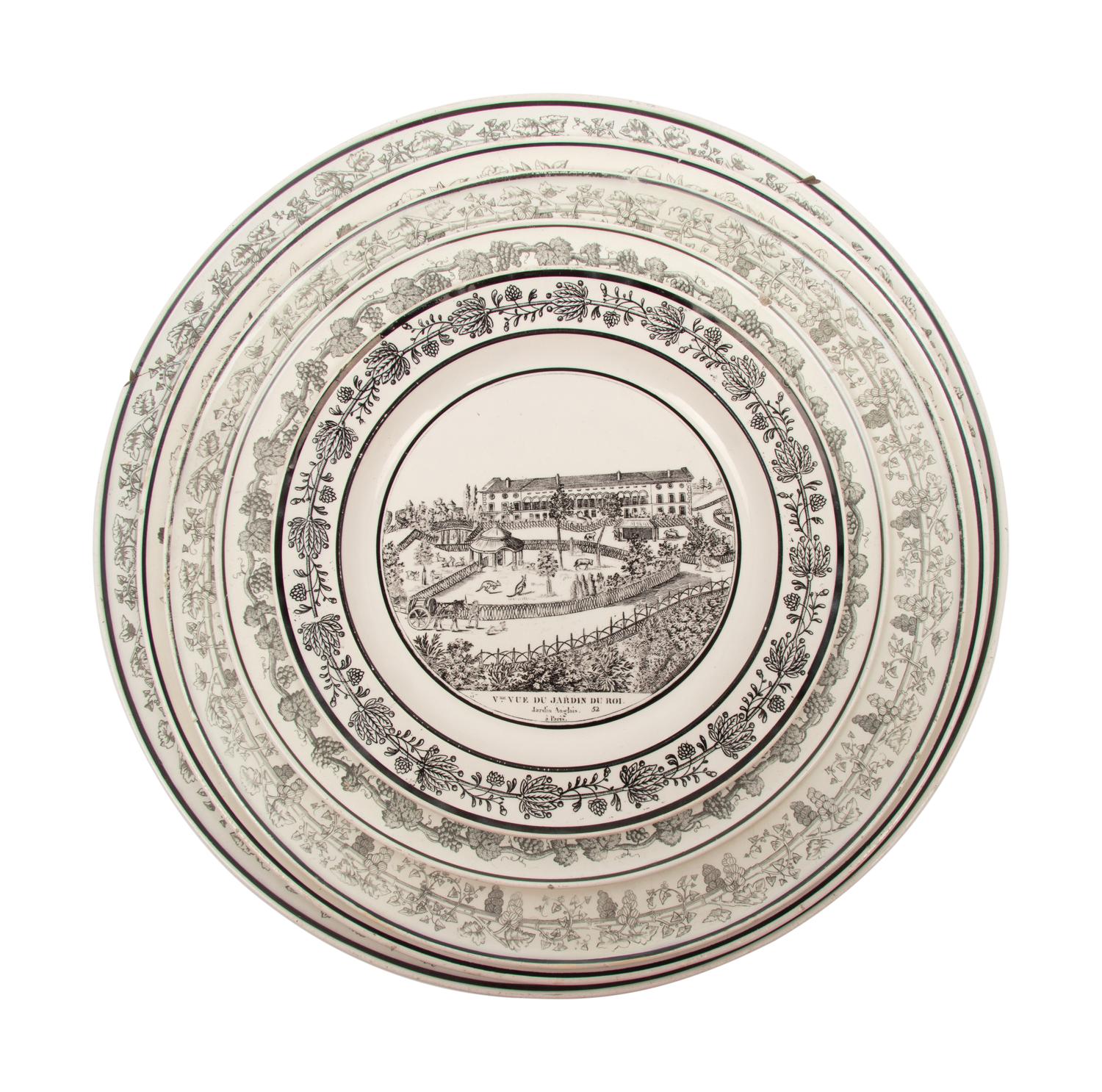 A Large and Extensive Creil Montereau Dinner Service