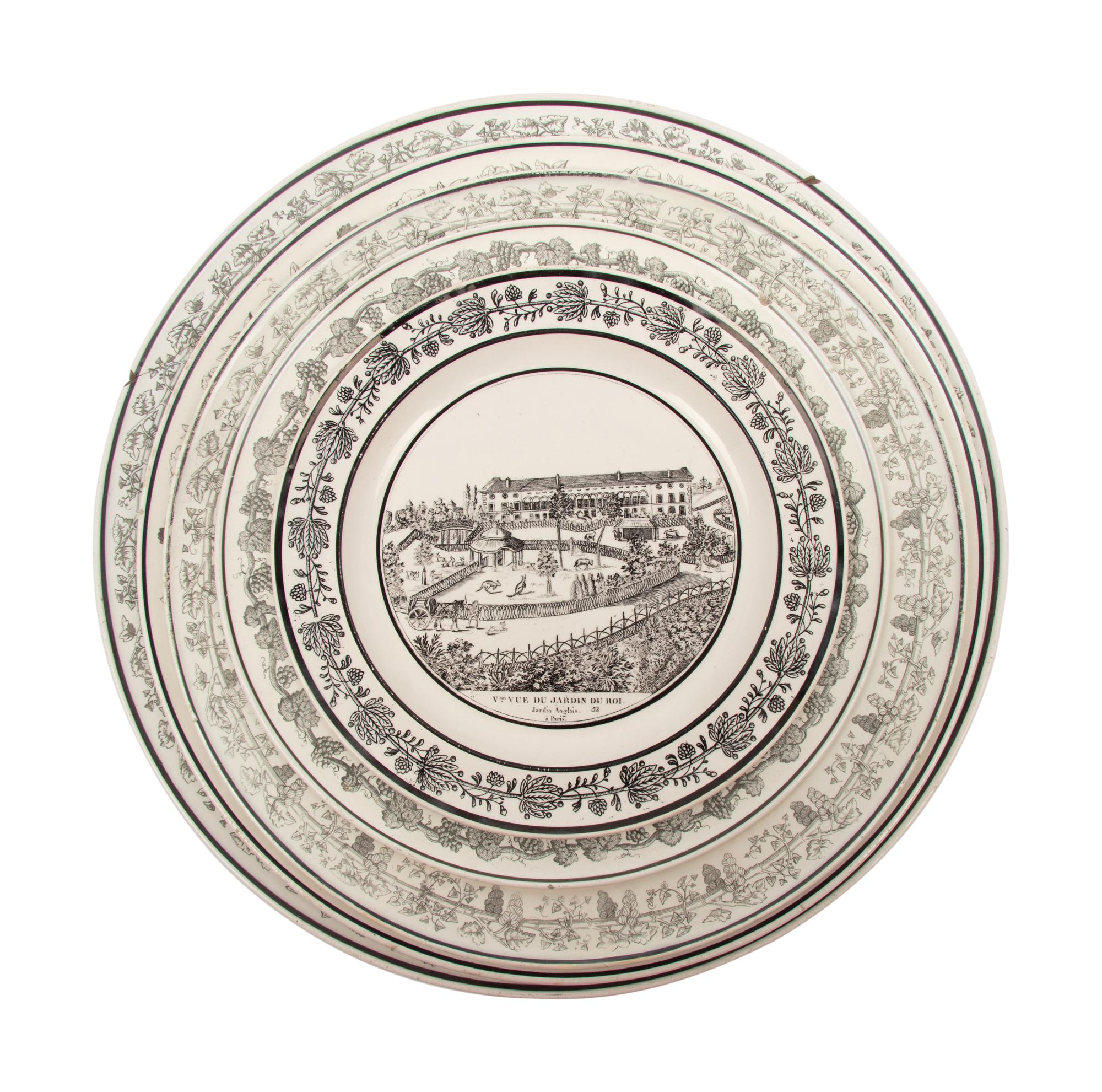 A Large and Extensive Creil Montereau Dinner Service