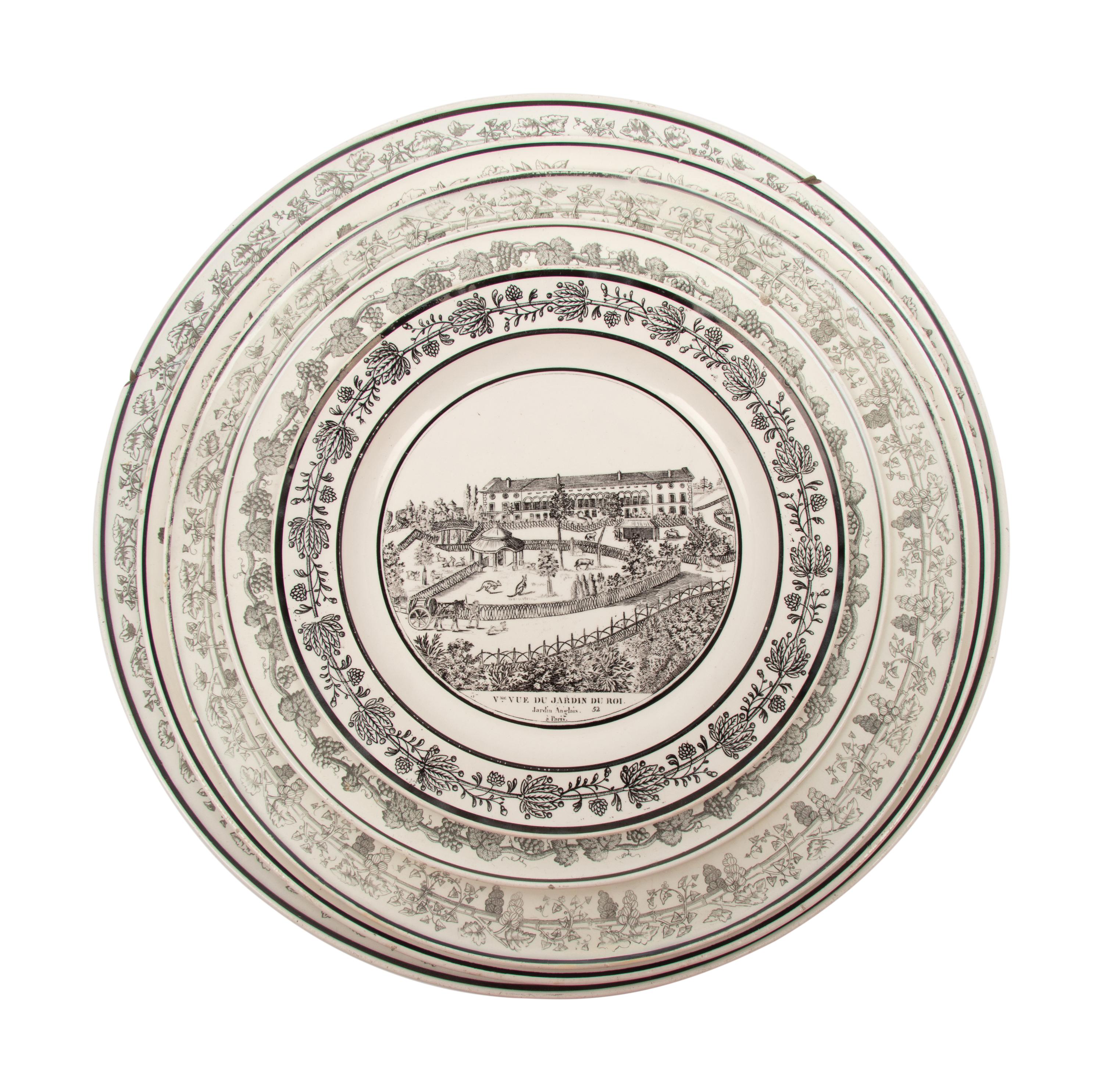 A Large and Extensive Creil Montereau Dinner Service