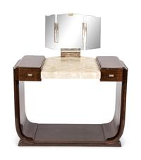 A French Art Deco Galuchat-Mounted Coiffeuse — CIRCA 1930