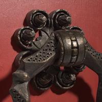 Samuel Yellin (American, 1884–1940) — Sketch in Iron Door Handle, c.1936 Study for a Gate at the University of Pittsburgh, Pennsylvania
