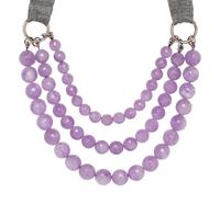 Brunello Cucinelli Amethyst Bead Necklace