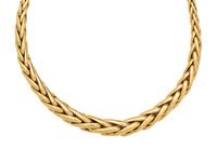 YELLOW GOLD CHAIN NECKLACE