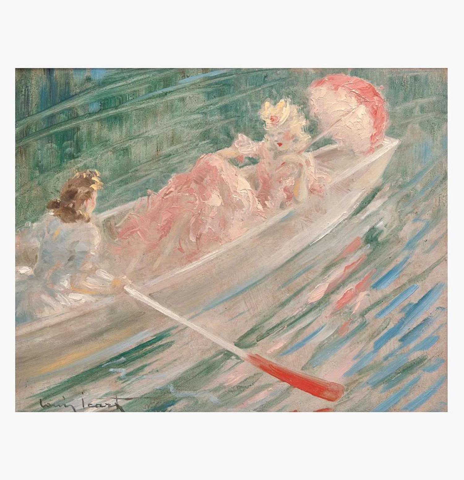 Louis Icart (French, 1888-1950) Promenade en Barque