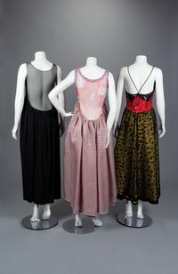 Three Geoffrey Beene Dresses, Spring 1989