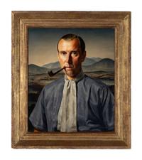 Gerald Leslie Brockhurst (British, 1898-1970) — Portrait of George St. George