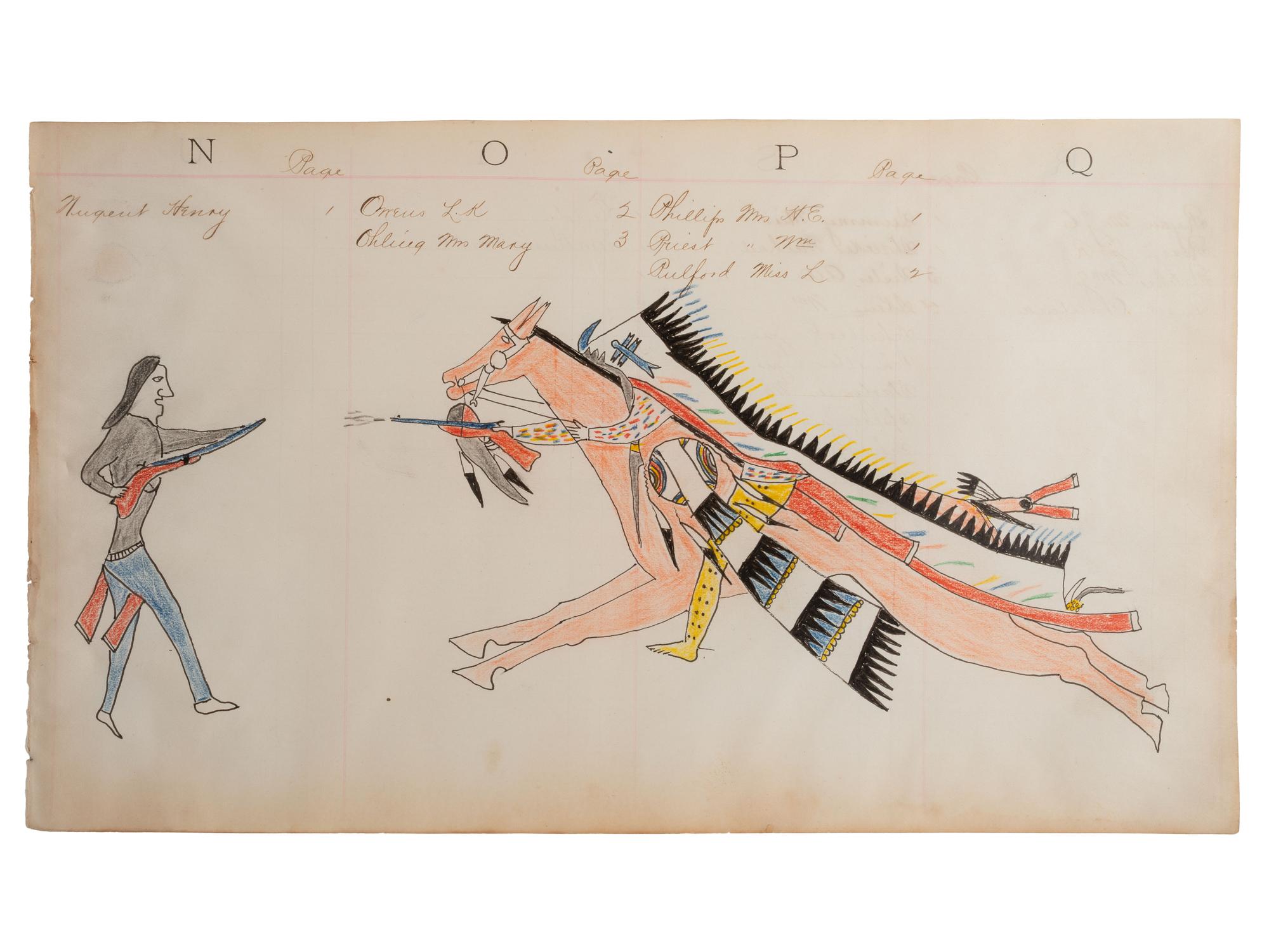 Plains Ledger Drawings