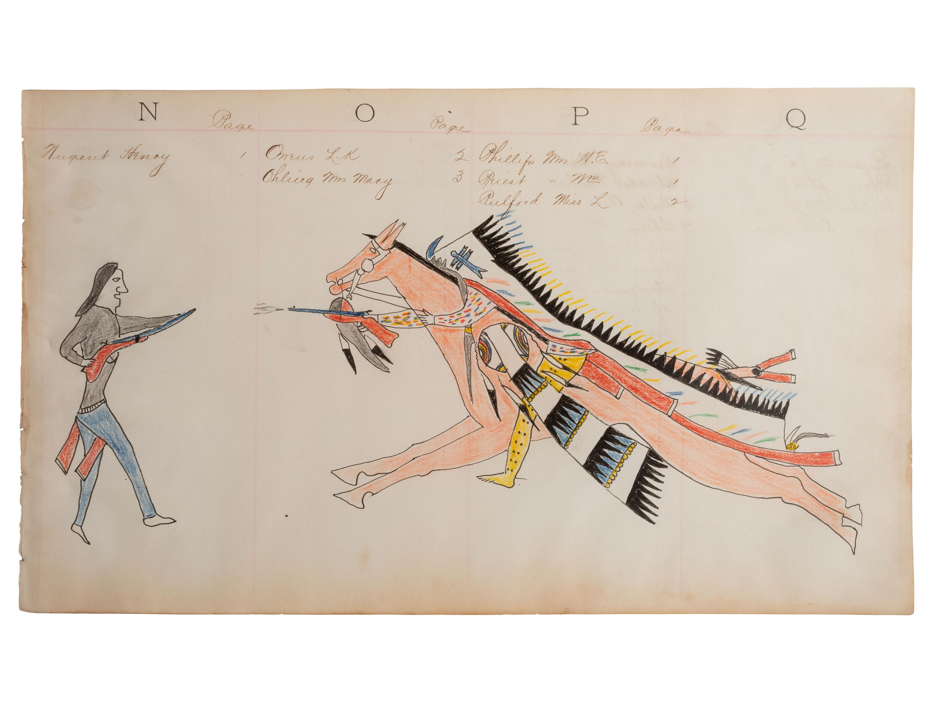 Plains Ledger Drawings