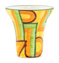 A Schramberg Germany Hand Painted Vase