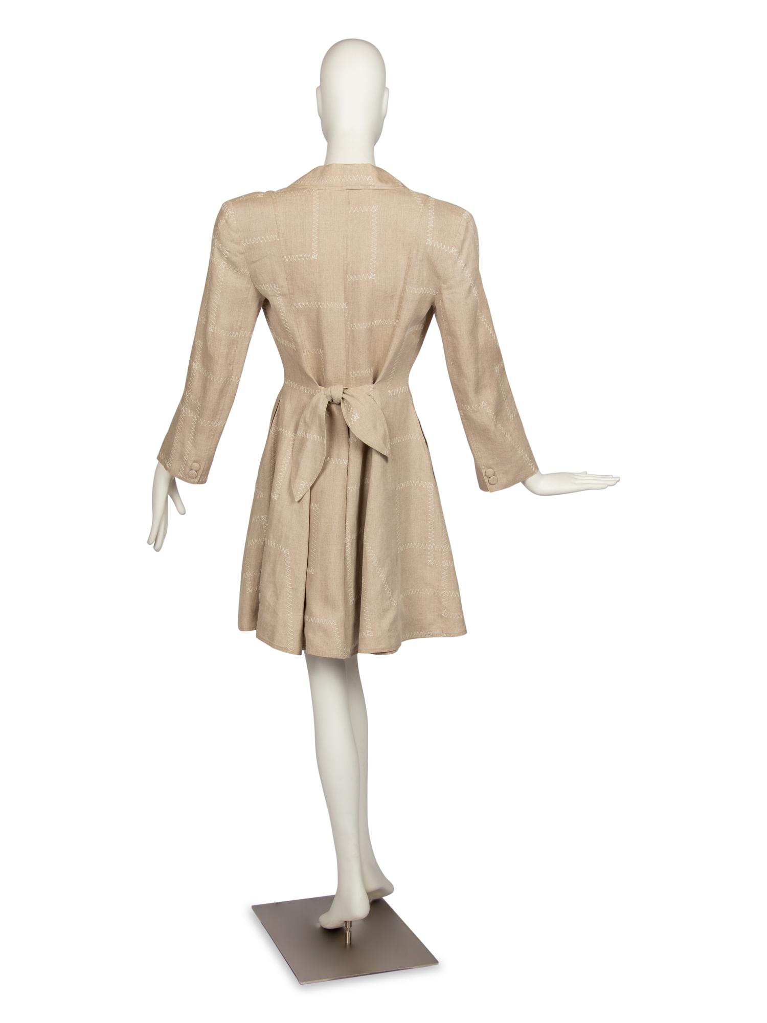 Patrick Kelly Double Breasted Dress, 1988