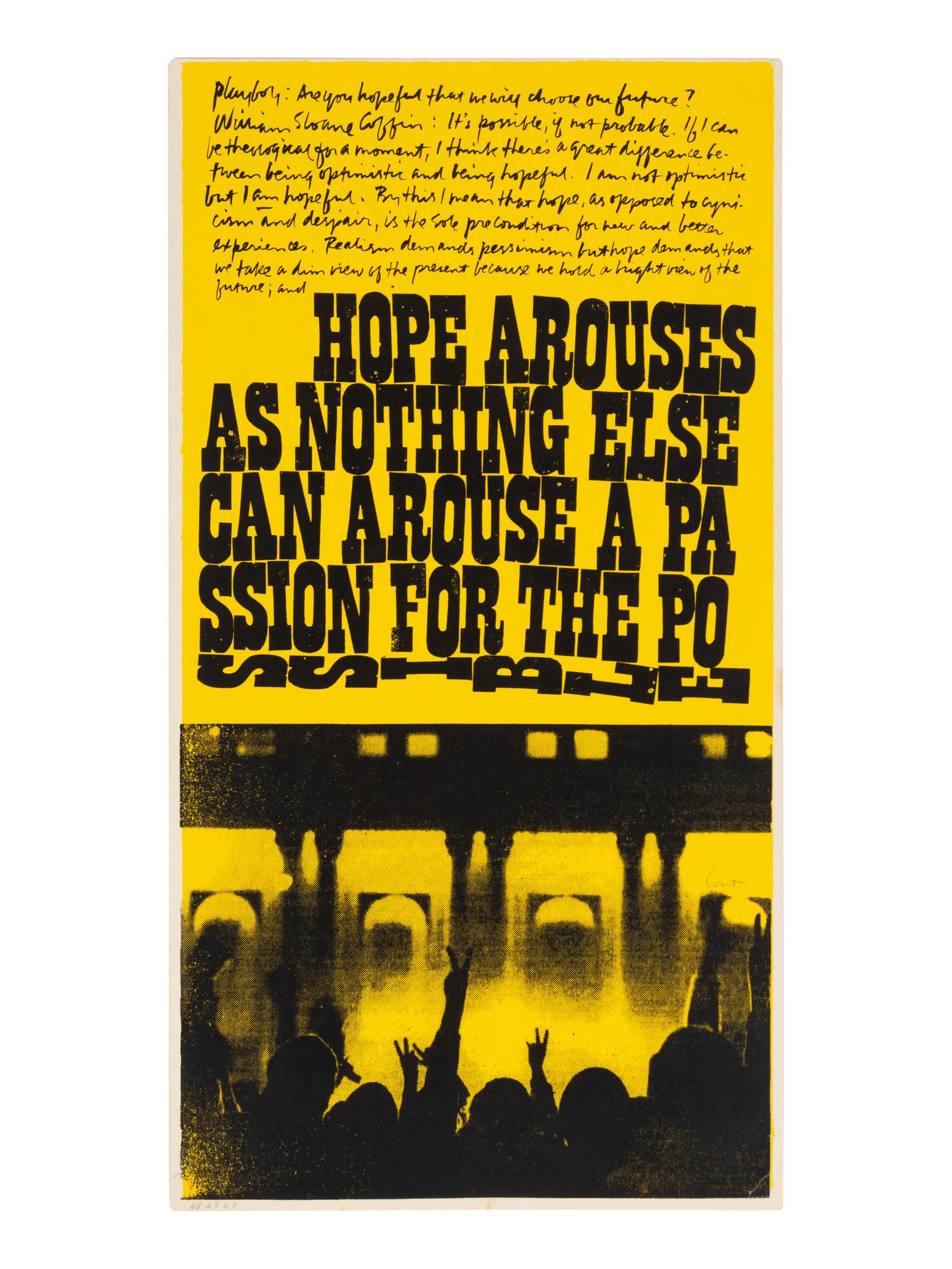 Love Your Brother, Green Fingers, and A Passion for the Possible (a group of three prints)