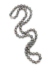 MASTOLONI, CULTURED TAHITIAN PEARL NECKLACE
